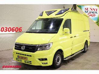Gebrauchtwagen Van Volkswagen Crafter 2.0 TDI 175 PK DSG Ambulance RTW Lucht 2X Schuifdeur LED Leder Airco Cruise PDC 2019/11