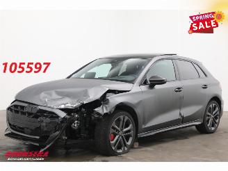 damaged passenger cars Audi S3 Sportback 2.0 TFSI S3 Quattro Matrix Schuifdak HUD Sonos ACC Camera 11.184 km! 2025/4