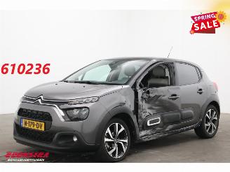 uszkodzony samochody osobowe Citroën C3 1.2 PureTech Aut. Shine Clima Apple/Android Cruise AHK 32.328 km! 2021/9