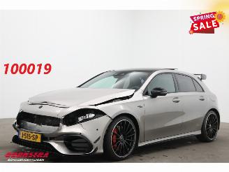 Damaged car Mercedes A-klasse AMG 35 4MATIC Night Pano LED Apple/Android Camera 2019/5