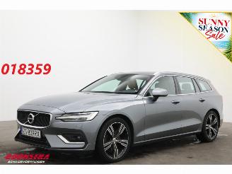 skadebil auto Volvo V-60 2.0 T5 Momentum PL-zul. Leder Cruise SHZ AHK 2018/10