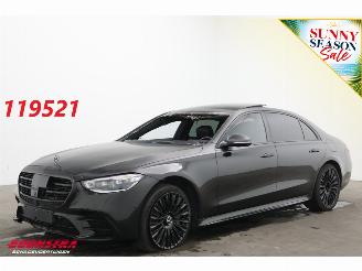 Voiture accidenté Mercedes S-klasse 580 e Lang AMG Line 4X Memory/SHZ/Ventilatie HUD AR Burmester 2023/5