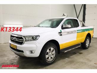 dommages fourgonnettes/vécules utilitaires Ford Ranger 2.0 EcoBlue Limited Super Cab Leder ACC Navi Clima Camera SHZ AHK 2020/11