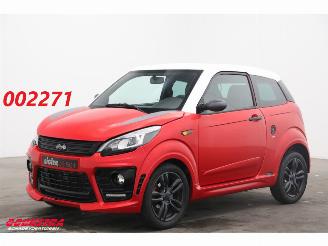 krockskadad bil brommobiel Ligier  JS50 L Sport Leder Bluetooth Camera 2018/2
