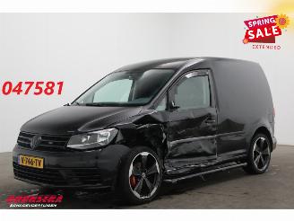 krockskadad bil bedrijf Volkswagen Caddy 2.0 TDI L1H1 BMT Trendline Leder 19" Airco Cruise AHK 2019/1