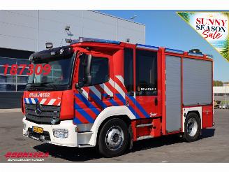 škoda nákladních automobilů Mercedes Atego 1527 Ziegler Komplett Feuerwehr 16.684 km! Euro 6 2018/11