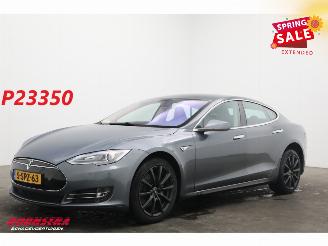 krockskadad bil auto Tesla Model S 85 Base Leder Cruise Camera SHZ 2013/11