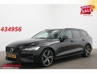 krockskadad bil auto Volvo V-60 2.0 B3 R-Design LED ACC Apple/Android Camera LRHZ SHZ AHK 2021/1