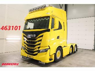 škoda nákladních automobilů Iveco S-way 480 Full Air Alcoa Leder ACC Standairco 6X2 Verschiebekopplung 2022/2