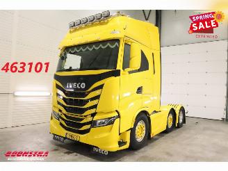 danneggiata veicoli industriali Iveco S-way 480 Full Air Alcoa Leder ACC Standairco 6X2 Verschiebekopplung 2022/2
