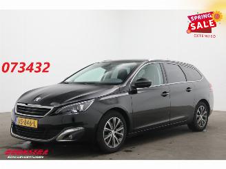 krockskadad bil auto Peugeot 308 SW 1.6 BlueHDI Aut. Allure Pano Navi Clima Cruise PDC AHK 2017/4