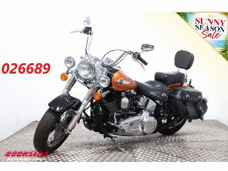 dommages motocyclettes  Harley-Davidson  FLSTC Heritage Softail Classic 9.619 Mijl! 2016/7