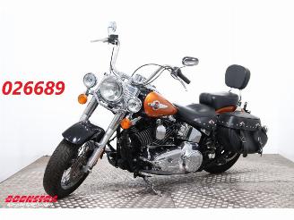 skadebil auto Harley-Davidson Ibiza FLSTC Heritage Softail Classic 9.619 Mijl! 2016/7