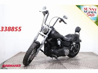 skadebil motor Harley-Davidson  FXDB Street Bob Vance Hines 2012/7