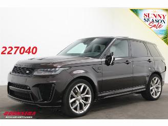 škoda osobní automobily Land Rover Range Rover sport SVR 5.0 V8 Pano LED Memory Meridian Camera 2022/10