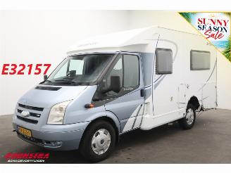 uszkodzony kampingi Dethleffs  Globevan 02 2.2 TDCI Luifel Fietsendrager Cruise 134.848 km! 2009/1