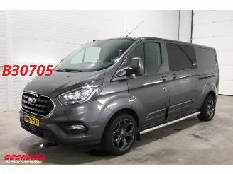dommages fourgonnettes/vécules utilitaires Ford Transit Custom 2.0 TDCI 170 PK Aut. L2H1 Limited DoKa DC Cruise Leder PDC AHK 2018/11