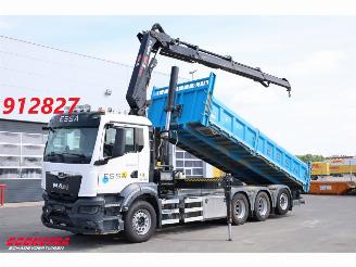 danneggiata veicoli industriali MAN TGS 35.510 8X4 Kipper Hiab X-Hipro 232 E-3 119.097 km! 2023/3