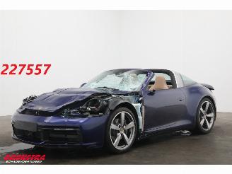 Coche accidentado Porsche 911 992 Targa 4 PDK PDLS PADM Lift Bose Sport Chrono Leder Camera SHZ 5.835 km! 2023/7