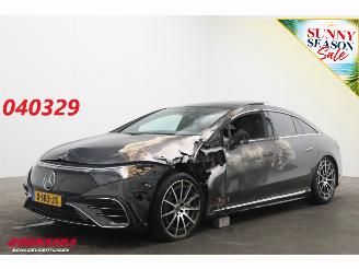 Vaurioauto  passenger cars Mercedes EQS 450+ AMG Line 108 kWh Pano LED ACC Burmester Memory Camera AHK 2023/11