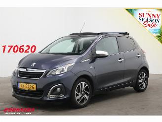 uszkodzony samochody osobowe Peugeot 108 1.0 e-VTi Allure TOP! Open dak Cruise Airco Bluetooth LMV 2017/12