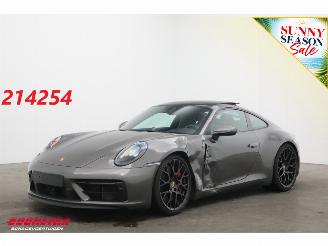 Schadeauto Porsche 911 992 3.0 Carrera 4 GTS PDK Schuifdak Sport Chrono PDLS PASM ACC Camera 2022/6