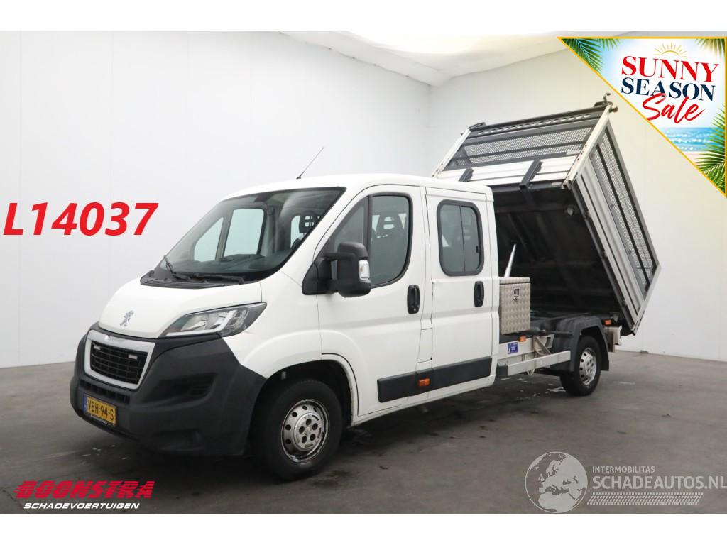 Peugeot Boxer 2.0 HDI Kipper DoKa 7-Pers. Airco AHK 142.333 km!