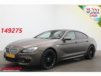 krockskadad bil auto BMW 6-serie Gran Coupé 650xi M-Sport H/K 360° Memory LRHZ SHZ 134.377 km! 2014/3