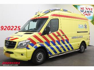 voitures fourgonnettes/vécules utilitaires Mercedes Sprinter 319 CDI V6 7G-Tronic Ambulance Lucht 2X Schuifdeur Cruise 2014/9