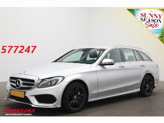 Damaged car Mercedes C-klasse Estate 180 9G-Tronic AMG Leder LED Navi Clima Cruise Camera SHZ 2017/5
