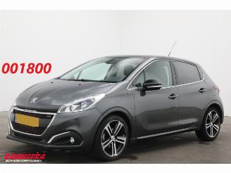 damaged passenger cars Peugeot 208 1.2 PureTech GT-line Navi Clima Cruise Camera PDC 57.228 km! 2017/4
