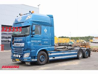 danneggiata veicoli industriali DAF XF 480 FAN VDL S-25-6600 Leder Standairco Hydrauliek 6X2 Euro 6 2020/11