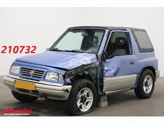 krockskadad bil auto Suzuki Vitara 1.6 4WD Cabrio Two-tone Navi Bluetooth DAB+ 2000/5