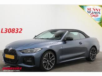 Schadeauto BMW 4-serie Cabrio 430i xDrive HE M-Sport ACC H/K LrHZ StzBel. SHZ Memory Virtual Camera 2022/8