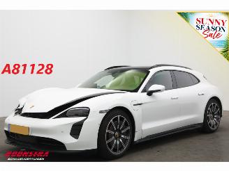 damaged passenger cars Porsche Taycan GTS 95 kWh Sport Chrono PDLS+ PDCC PTV PTM 4WD 4WS Pano HUD Bose Memory 360° 2023/7