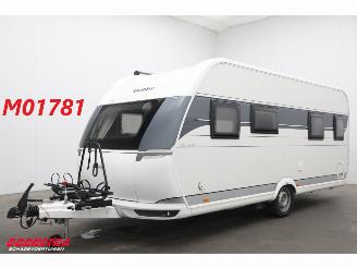 uszkodzony przyczepy kampingowe Hobby  495 WFB De Luxe Mover Dakairco Luifel Fietsendrager Frans bed Rondzit 2021/1