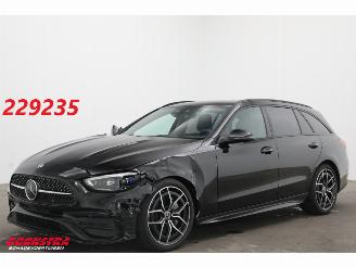 damaged passenger cars Mercedes C-klasse Estate 200 AMG Line Memory SHZ LrHZ Virtual Apple/Android 360° AHK 2026/2