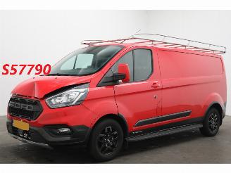 damaged commercial vehicles Ford Transit Custom 300 2.0 TDCI L2-H1 Trail Cruise Navi Airco SHZ Leder Apple/Android Camera PDC AHK 2022/6