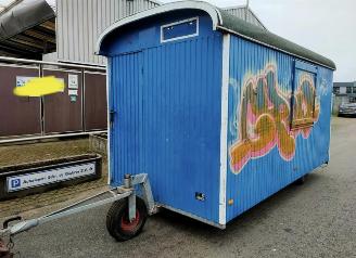 škoda jiné Overige  De Meeuw schaftkeet / schaftwagen / pipowagen 2006/1