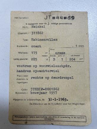 Heinkel Kabinenroller COACH picture 34