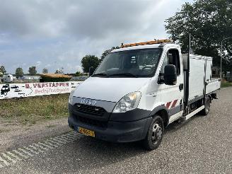 skadebil bedrijf Iveco Daily 50C14G openlaadbak AARDGAS (CNG) categorie C rijbewijs, airco 2013/12