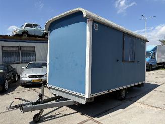 krockskadad bil aanhanger Atec  PB1 SCHAFTWAGEN . SCHAFTKEET / PIPOWAGEN / BOUWKEET 2011/1
