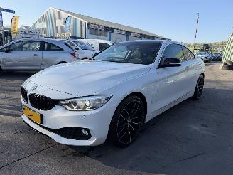 skadebil auto BMW 4-serie 420I 135KW Autom. Clima Navi Leer High Executive NAP 2014/2