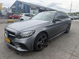 Vaurioauto  passenger cars Mercedes C-klasse 220D 143KW Autom. 4Matic Sfeerverlichting Clima Navi Led Camera 2020/3