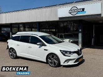danneggiata veicoli commerciali Renault Megane Estate 1.6 DCI GT-Line 163PK Automaat F1 Bose HUD 2017/12