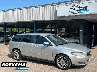 krockskadad bil auto Volvo V-50 1.8 Edition II Leer Climate Cruise PDC 2008/2