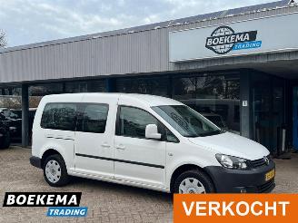 krockskadad bil auto Volkswagen Caddy maxi 1.2 TSI 105PK 7-Persoons Airco 2X Schuifdeur 2013/10