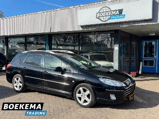 skadebil auto Peugeot 407 2.0 Signature Pack Premium Panorama Navigatie Leer Cruise 2010/10