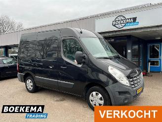 uszkodzony samochody ciężarowe Renault Master T33 2.3 dCi L1H2 Navigatie Airco Cruise Schuifdeur 2013/3