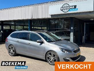uszkodzony samochody osobowe Peugeot 308 SW 2.0 BlueHDI Allure Automaat Navigatie Panorama 2014/11